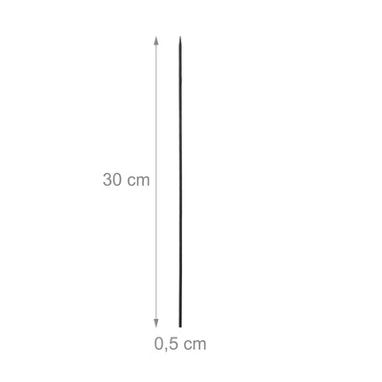 Gėlių lazdelės 30 cm, rinkiniuose po 50 vnt.
