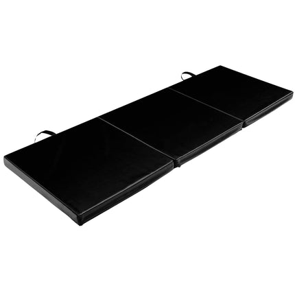 Sulankstomas gimnastikos kilimėlis, 183x61x5cm, nešiojamas ir lengvai valomas