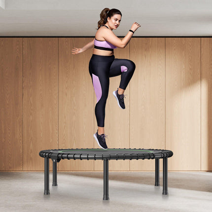 Foldable Mini Trampoline, 40 Inch, 330 lb Capacity