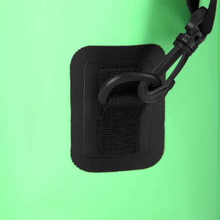 Sulankstomas turistinis kilimėlis, aliuminio kraštas, 195 cm, žalias