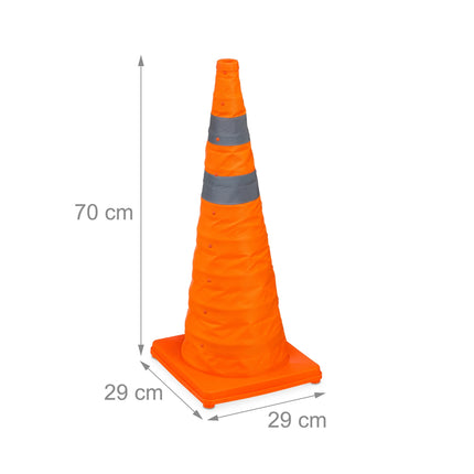 Sulankstomi pilonai 70 cm, 2 vnt. pakuotėje
