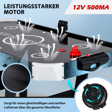 Sulankstomas oro ritulio stalas su LED ekranu ir 12 V varikliu