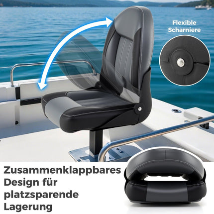 Sulankstomos valties sėdynės komplektas, 2 vnt., 7 cm putplasčio paminkštinimas