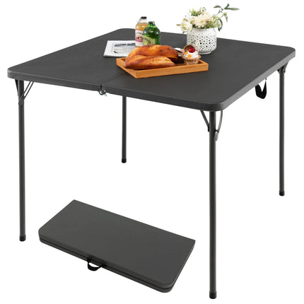 Sulankstomas kempingo stalas, HDPE stalviršis, plieninis rėmas, 150 kg