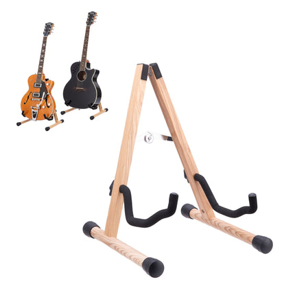 Sulankstomas gitaros stovas, reguliuojamas A formos rėmas, paminkštintas putomis