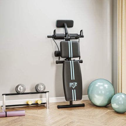 Sulankstomas svarmenų suoliukas, 7 reguliuojamų padėčių, 120 kg keliamoji galia