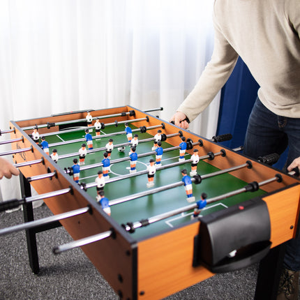 Stalo futbolo stalas, 2 žaidėjams, žaidimas patalpose