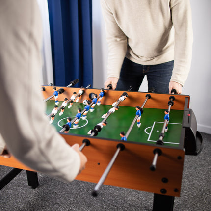 Stalo futbolo stalas, 2 žaidėjams, žaidimas patalpose