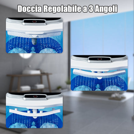 Pėdų masažuoklis, 500 W infraraudonųjų spindulių šildymas, 6 voleliai