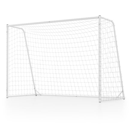 Futbolo vartai su tvirtu metaliniu rėmu ir PE tinklu 300x204 cm