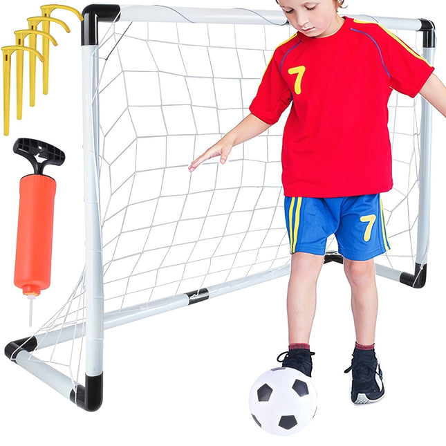 Futbolo vartai + kamuolys + pompa 23459