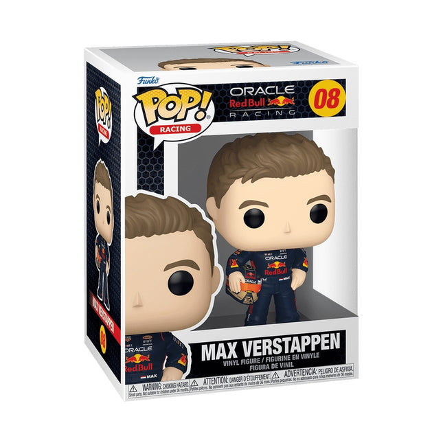 Formulės 1 Max Verstappen Funko Pop! vinilo figūrėlė kolekcinė