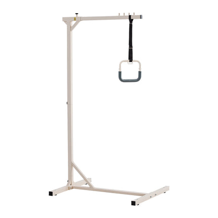 Free-Standing Bed Trapeze Bar, 250 lb, Adjustable Handle