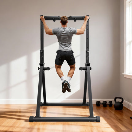 Free-Standing Pull Up Bar Station, 150kg, Adjustable Height