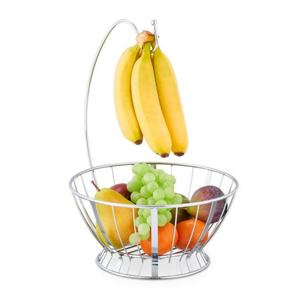 Vaisių krepšelis su bananų laikikliu