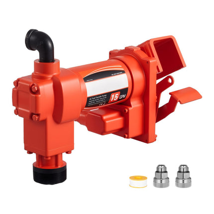 Fuel Transfer Pump 15 GPM, 110-120V AC, Overheat Protection