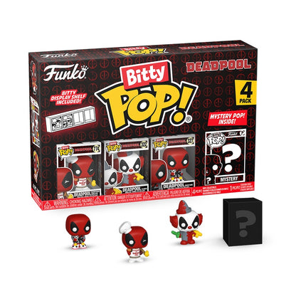 Funko Bitty Pop! figūrėlių rinkinys: Marvel - Deadpool