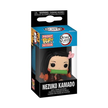 Funko Pop! raktų pakabukas: Demon Slayer - Nezuko Kamado, 10 cm