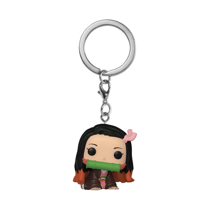 Funko Pop! raktų pakabukas: Demon Slayer - Nezuko Kamado, 10 cm
