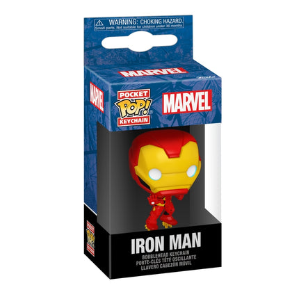 Funko Pop! raktų pakabukas: Marvel - Geležinis žmogus