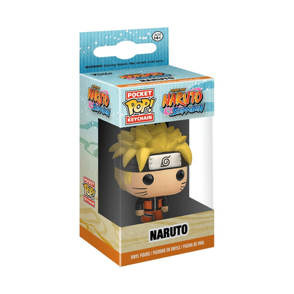 Funko Pop! raktų pakabukas: Naruto Shippuden - Naruto, 10 cm