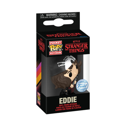 Funko Pop! raktų pakabukas: Stranger Things - Eddie, 10 cm