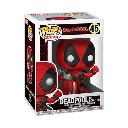 Funko Pop! vinilo figūrėlė: Deadpool - Deadpool ir motoroleris