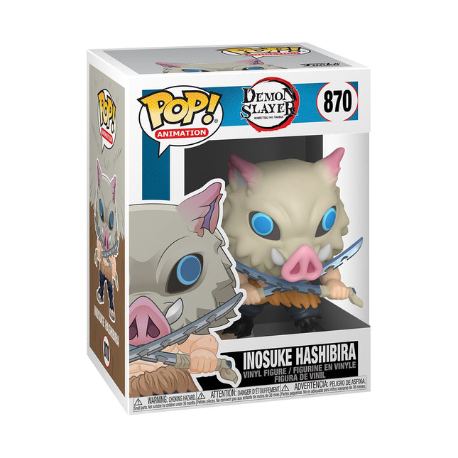 Funko pop! Vinilo figūrėlė: Demonų žudikas - Inosuke Hashibira