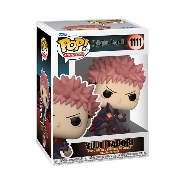 Funko pop! Vinilo figūrėlė: Jujutsu Kaisen: Itadori (juoda blykstė)