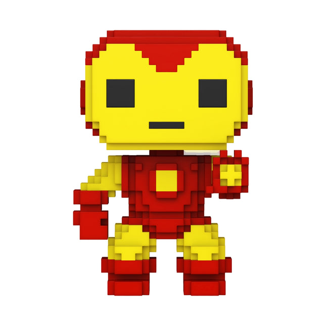 Funko Pop! vinilo figūrėlė: Marvel - Geležinis žmogus (8 bitų)