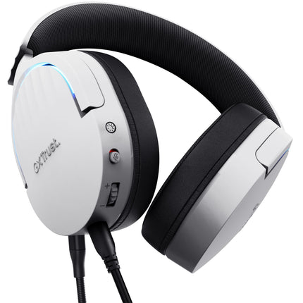 GXT 490W Fayzo Gaming Headset 7.1 USB Eco White