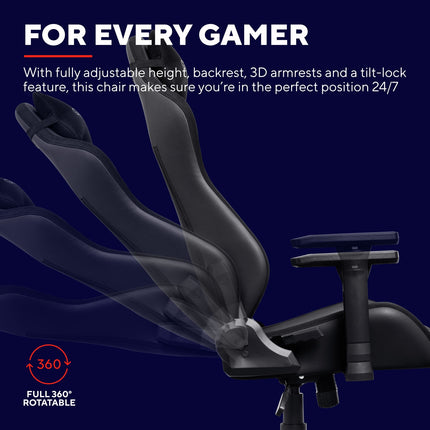 GXT 714 Ruya Gaming Chair Black
