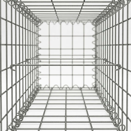 Cinkuoto plieno gabionų krepšys, 100 x 200 x 50 cm