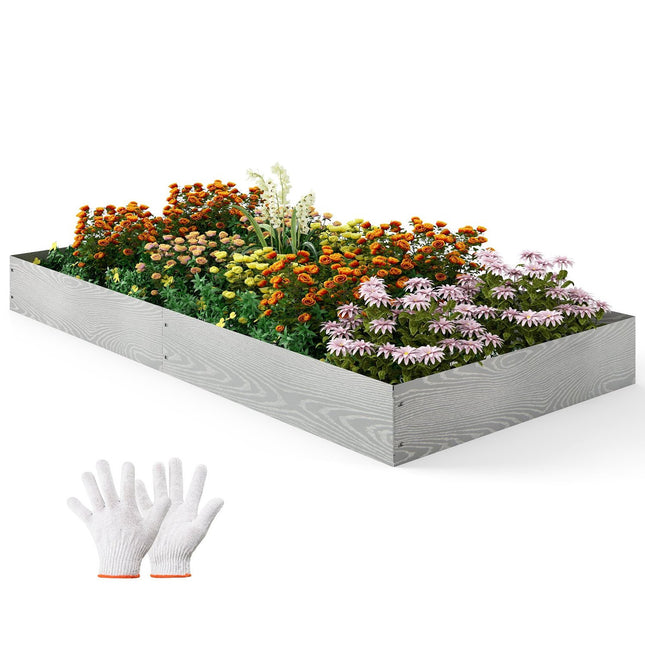 Cinkuoto metalo sodo apvadas, 6 plokštės, 600 cm