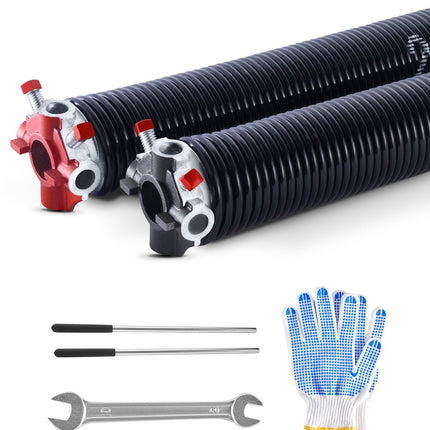 Garage Door Torsion Springs Pair, 0.225x2x27 in, 16000-Cycle