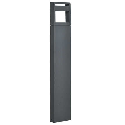 Outdoor garden bollard, warm LED, adjustable, IP65