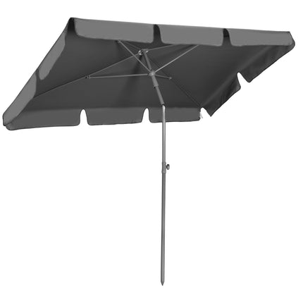 Sodo skėtis 220 cm, reguliuojamas, su apsauga nuo UV spindulių
