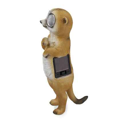 Sodo figūrėlė Meerkat su saulės akimis