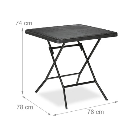 Sodo stalas medinės išvaizdos