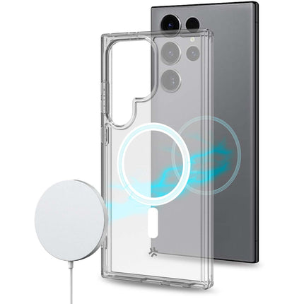 Gelskinmag Magnetic TPU Cover Galaxy S24 Ultra 5G Transparent