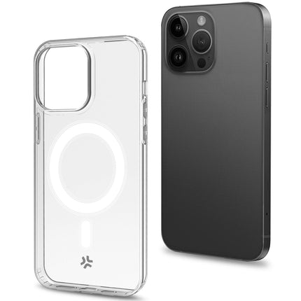 Gelskinmag Magnetic TPU Cover iPhone 15 Pro Transparent