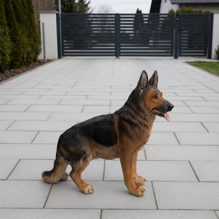Vokiečių aviganio sodo statulėlė, polirezinas, 114 cm