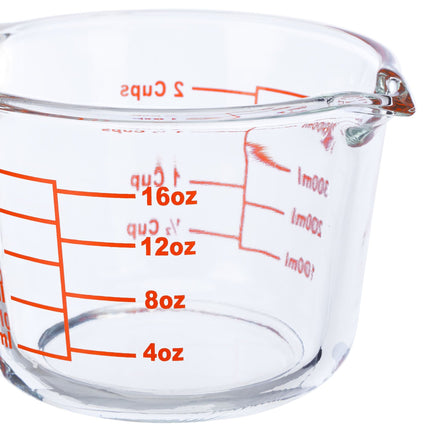 Stiklinis matavimo indas 500 ml