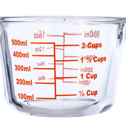 Stiklinis matavimo indas 500 ml