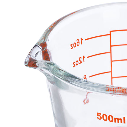 Stiklinis matavimo indas 500 ml