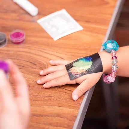 Blizgučių tatuiruočių rinkinys Kruzzel 20422