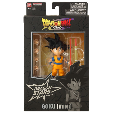 Mini lankstoma Goku figūrėlė su priedais, 7 cm