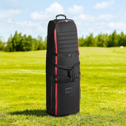 Golf Travel Bag With Wheels, Padded 1000D Nylon
