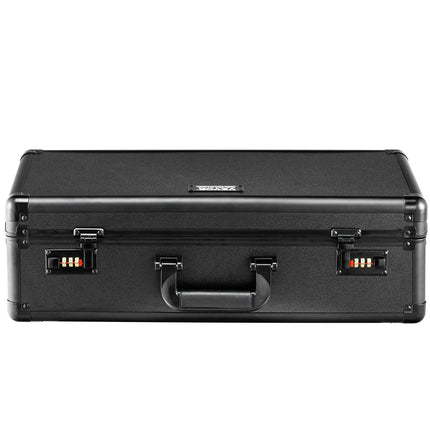 Graded Card Storage Case, 5 Slots, Combo Lock, Dividers