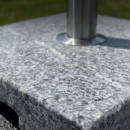 Granitinis skėčio pagrindas, 24 kg – kvadratinis, pilkas